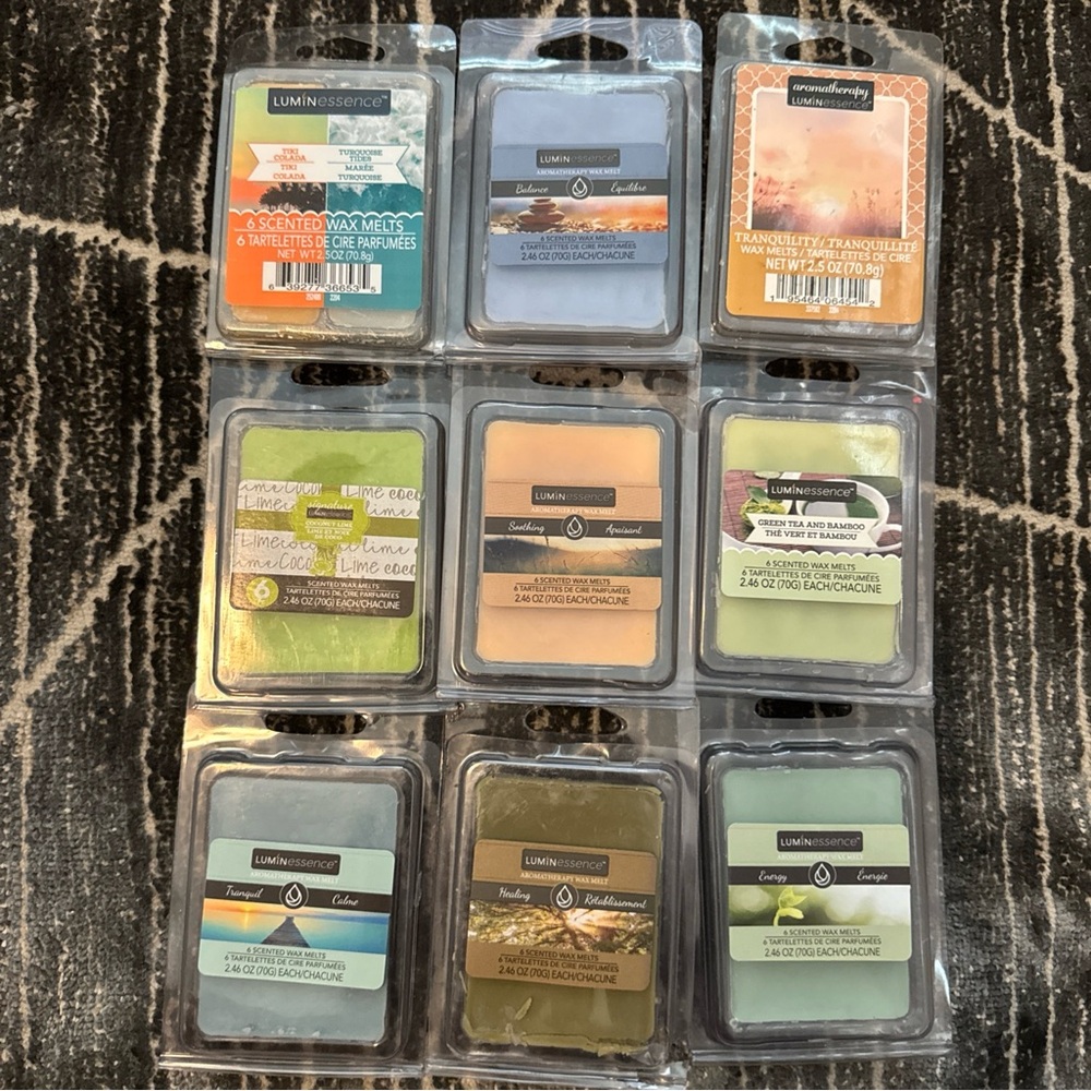 LuminEssence Scented Wax Melts Collection